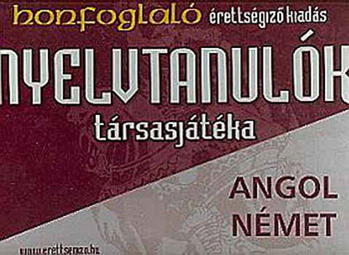 Nyelvtanulók társasjátéka (angol-német) Honfoglaló érettségiző kiadás termékhez kapcsolódó kép
