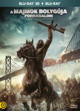 A majmok bolygója - Forradalom (BD3D+BD) termékhez kapcsolódó kép