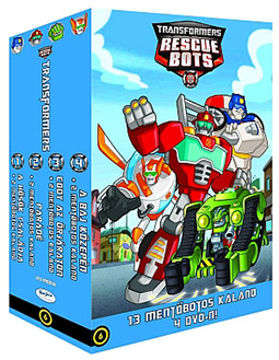 Transformers Mentőbotok gyűjtemény 1. (1-4. lemez) (4 DVD) termékhez kapcsolódó kép