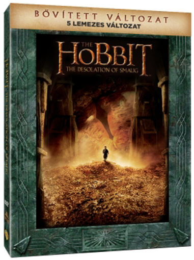 A hobbit: Smaug pusztasága - bővített, extra változat (5 DVD) (limitált, digipackos változat) termékhez kapcsolódó kép
