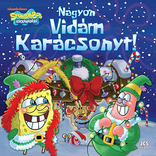 SpongyaBob Kockanadrág - Nagyon Vidám Karácsonyt! termékhez kapcsolódó kép