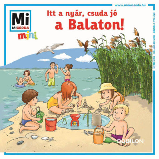 Itt a nyár, csuda jó a Balaton! - Mi MICSODA mini füzet termékhez kapcsolódó kép