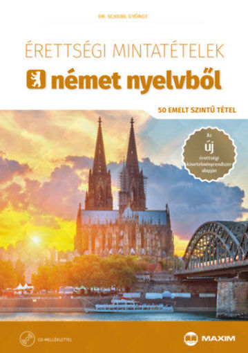Érettségi mintatételek német nyelvből - 50 emelt szintű tétel - CD-melléklettel termékhez kapcsolódó kép