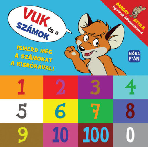 Vuk és a számok - Ismerd meg a számokat a kisrókával! termékhez kapcsolódó kép