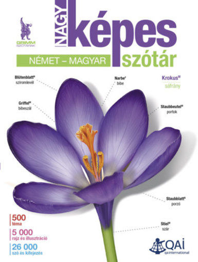 Nagy képes német-magyar szótár termékhez kapcsolódó kép