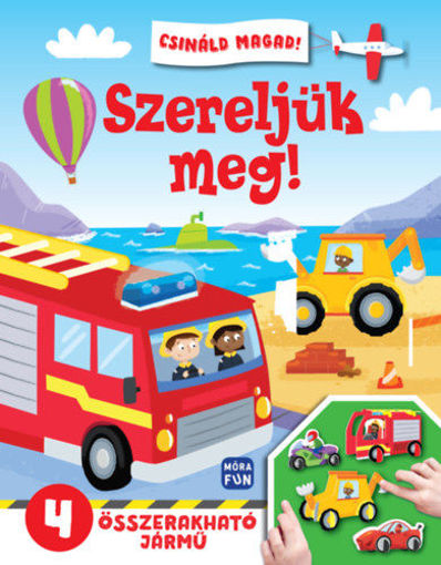 Csináld magad! - Szereljük meg! - 4 összerakható járművel termékhez kapcsolódó kép