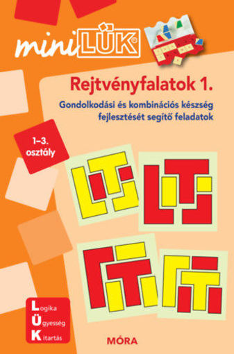 Rejtvényfalatok 1. - LDI- 601 - Gondolkodás és kombinációs készség fejlesztését segítő feladatok termékhez kapcsolódó kép