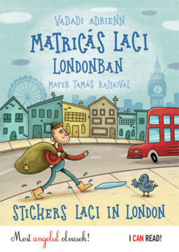 Matricás Laci Londonban - Stickers Laci in London termékhez kapcsolódó kép