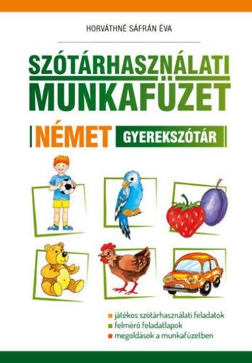 Szótárhasználati munkafüzet - Német gyerekszótár termékhez kapcsolódó kép