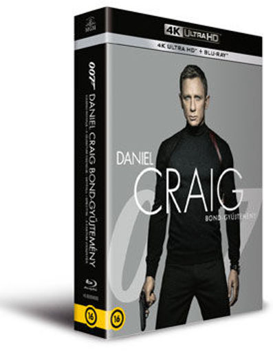 James Bond - Daniel Craig Bond-gyűjtemény (4 4K UHD + 4 BD) termékhez kapcsolódó kép