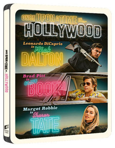 Volt egyszer egy... Hollywood (4K UHD+BD+képeslapok) - limitált, fémdobozos változat (steelbook) termékhez kapcsolódó kép