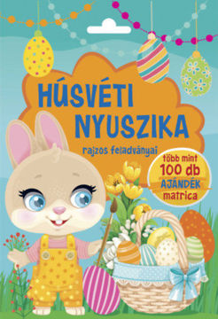 Húsvéti nyuszika rajzos feladványai - Több mint 100 db ajándék matrica termékhez kapcsolódó kép