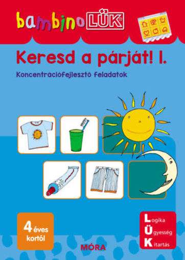 Keresd a párját! 1. - LDI-110 - Koncentrációfejlesztő feladatok - BambinoLÜK termékhez kapcsolódó kép