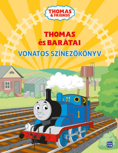 Thomas és barátai - Vonatos színezőkönyv termékhez kapcsolódó kép