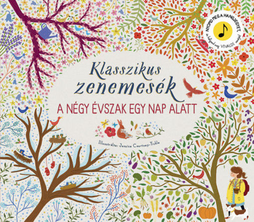 Klasszikus zenemesék: A négy évszak egy nap alatt - Nyomd meg a hangjegyet, és hallgasd meg Vivaldi zenéjét! termékhez kapcsolódó kép