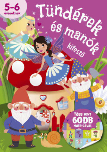 Tündérek és manók - kifestő termékhez kapcsolódó kép