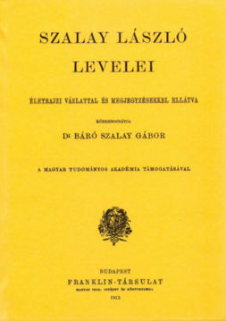Szalay László levelei termékhez kapcsolódó kép