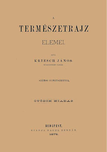 A természetrajz elemei - Állattan és növénytan termékhez kapcsolódó kép