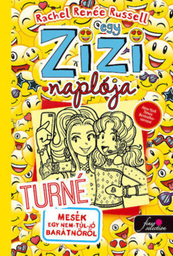 Egy Zizi naplója 14. - Turné - Mesék egy nem túl jó barátnőről termékhez kapcsolódó kép