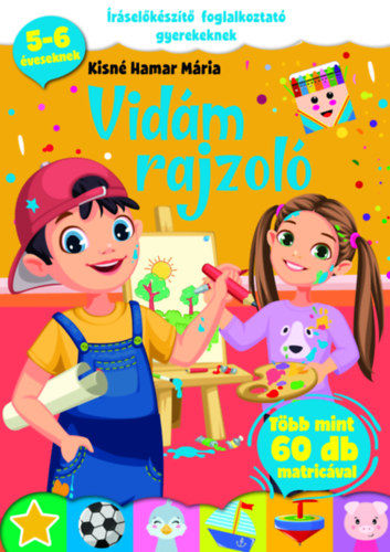 Xpress. Vidám rajzoló - Íráselőkészítő foglalkoztató gyerekeknek