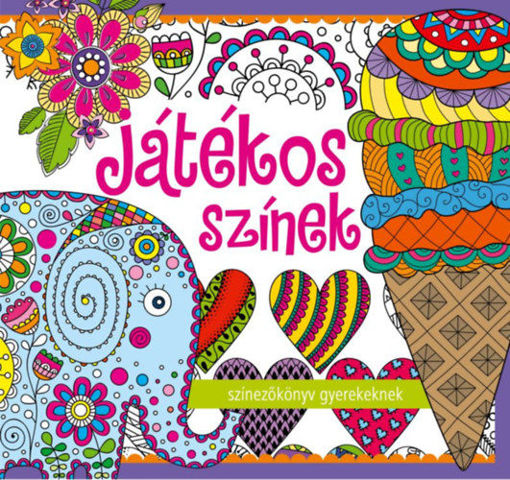 Játékos színek - Színezőkönyv gyerekeknek termékhez kapcsolódó kép