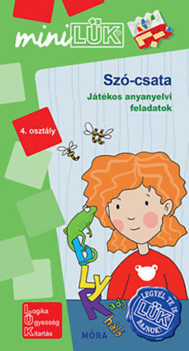 Szó-csata - LDI 577 - Játékos anyanyelvi feladatok 4. osztály - MiniLÜK termékhez kapcsolódó kép