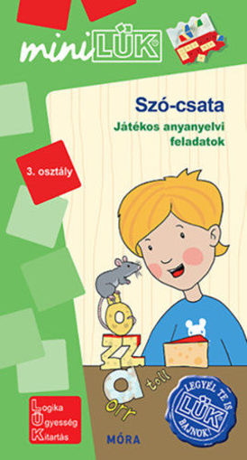Szó-csata - LDI 576 - Játékos anyanyelvi feladatok 3. osztály - MiniLÜK termékhez kapcsolódó kép