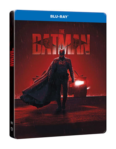 Batman (2022) (2 BD) - limitált, fémdobozos változat ("Batmobile Head Lights" steelbook) termékhez kapcsolódó kép