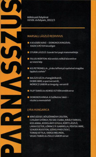 Parnasszus költészeti folyóirat - 2022/3 termékhez kapcsolódó kép