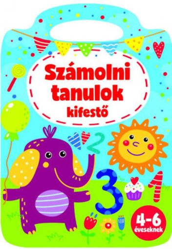 Számolni tanulok kifestő - 4-6 éveseknek termékhez kapcsolódó kép