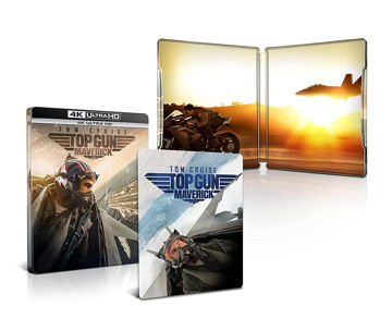 Top Gun Maverick (UHD + BD) - limitált, lentikuláris fémdobozos változat (barna steelbook) - Xpress Online Xkluzív termékhez kapcsolódó kép