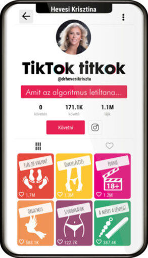 Tiktok titkok - Amit az algoritmus letiltana termékhez kapcsolódó kép