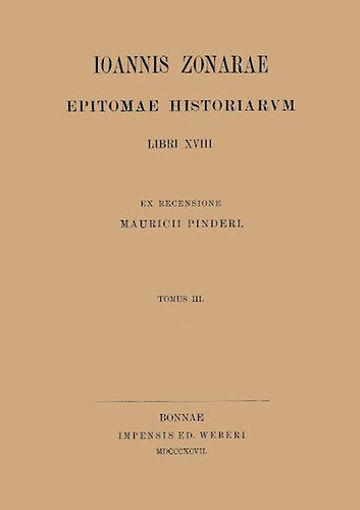 Ioannes Zonaras - Tomus 3. termékhez kapcsolódó kép