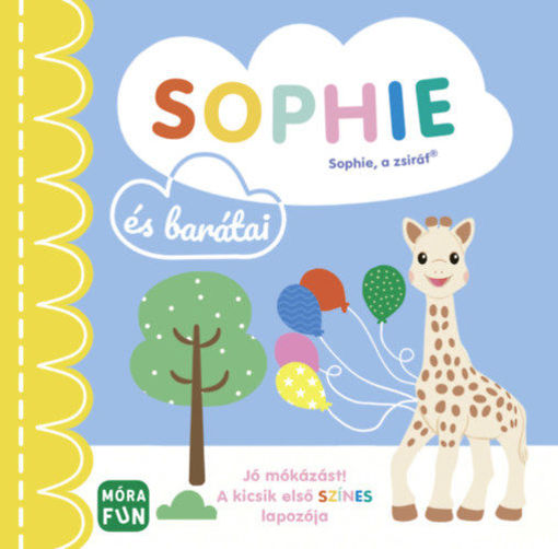 Sophie és barátai - A kicsik első színes lapozója termékhez kapcsolódó kép