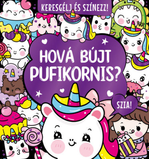 Keresgélj és színezz - Hová bújt pufikornis termékhez kapcsolódó kép