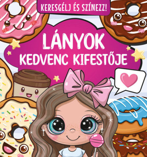 Keresgélj és színezz - Lányok kifestője termékhez kapcsolódó kép