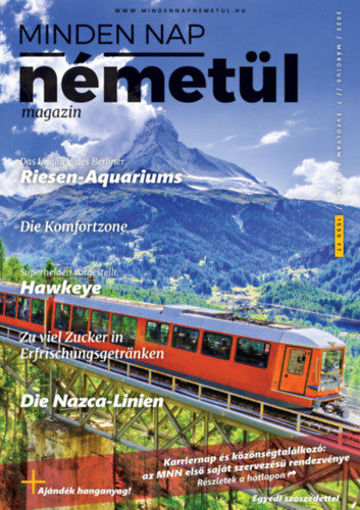 Minden Nap Németül - 2023. március - 7. évfolyam 3. szám termékhez kapcsolódó kép