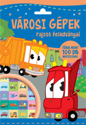 Városi gépek rajzos feladványai termékhez kapcsolódó kép