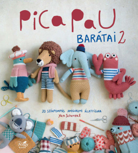 Pica Pau barátai 2. - 20 színpompás amigurumi állatfigura termékhez kapcsolódó kép