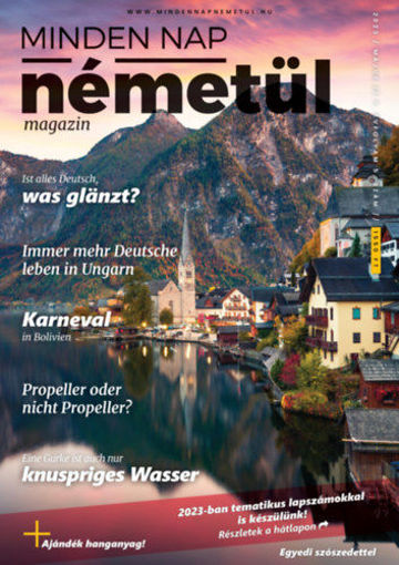 Minden Nap Németül - 2023. május - 7. évfolyam 5. szám termékhez kapcsolódó kép