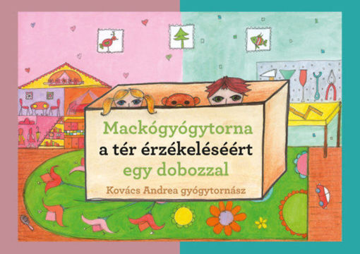 Mackógyógytorna a térérzékeléséért egy dobozzal termékhez kapcsolódó kép