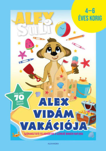 Alex Suli - Alex vidám vakációja - kék - 4-6 éves korig termékhez kapcsolódó kép