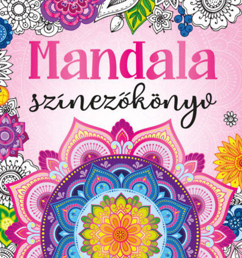 Mandala színezőkönyv termékhez kapcsolódó kép