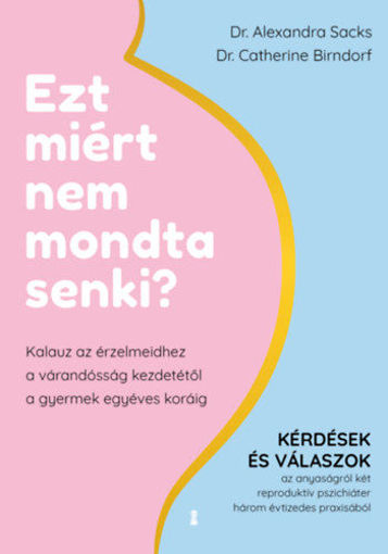 Ezt miért nem mondta senki? - Kalauz az érzelmeidhez a várandósság kezdetétől a gyermek egyéves koráig termékhez kapcsolódó kép