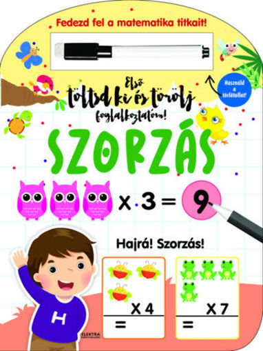 Szorzás - Első töltsd ki és törölj foglalkoztatóm termékhez kapcsolódó kép
