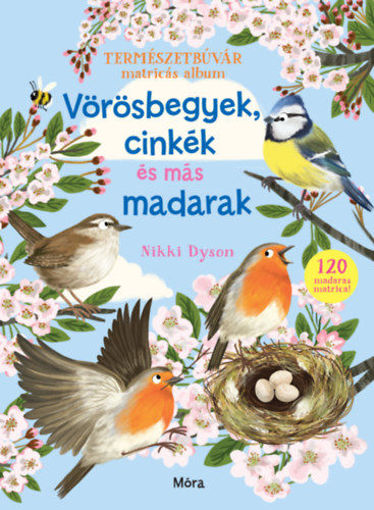 Vörösbegyek, cinkék és más madarak - Természetbúvár matricás album termékhez kapcsolódó kép
