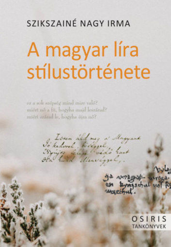 A magyar líra stílustörténete termékhez kapcsolódó kép