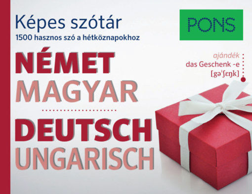 PONS Képes szótár Német-Magyar - 1500 hasznos szó a hétköznapokhoz termékhez kapcsolódó kép