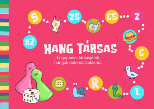 Hang társas - Logopédiai társasjáték hangok automatizálására termékhez kapcsolódó kép