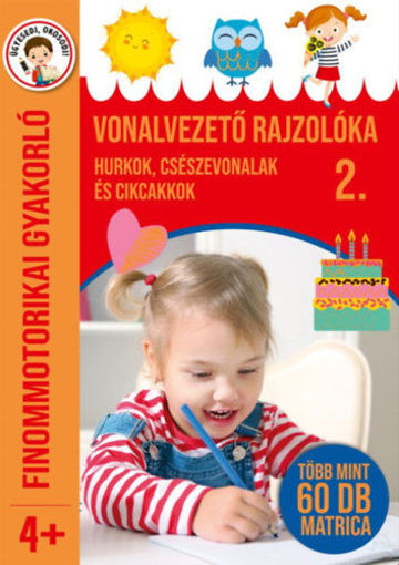 Vonalvezető rajzolóka 2. - Hurkok, csészevonalak és cikcakkok termékhez kapcsolódó kép